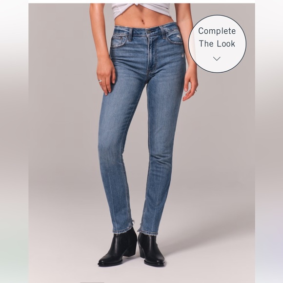 Abercrombie & Fitch Denim - Abercrombie High Rise Skinny Jean in color Medium